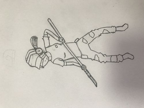 《死亡突围》中的女性角色,画得不好,请谅解下.