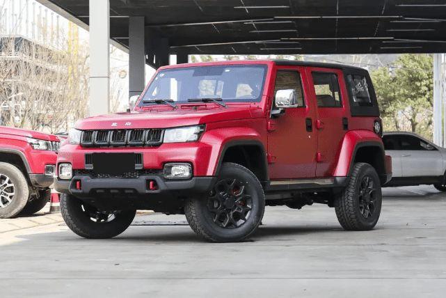 越野车北京bj40高配23t发动机四轮驱动售价不足20万