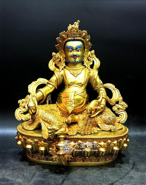 黄财神鎏金33cm