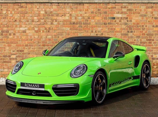 绿色大青蛙 保时捷 911 turbo s 你们喜欢吗?-新浪汽车