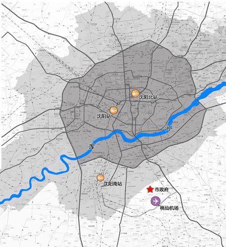 浑河沿线城市设计