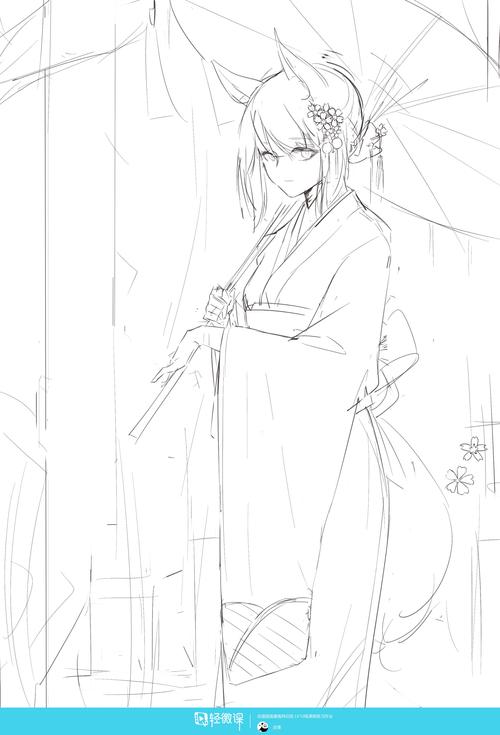 构图练习之草稿绘制—动漫人物构图基础的练习