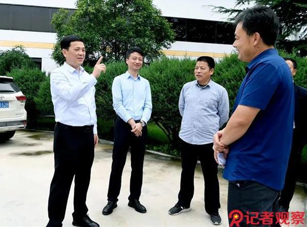 夏县县长王云调研夏县重点企业和项目