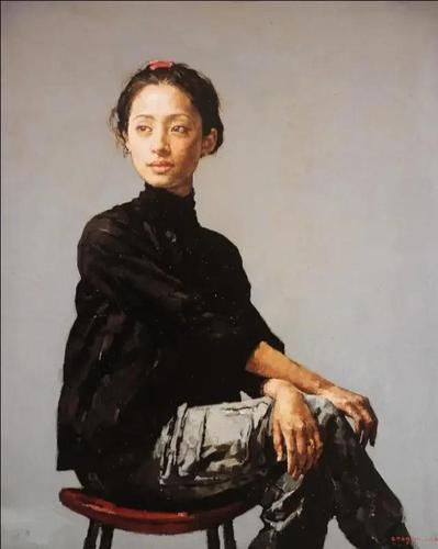 广州画院副院长林永康女性人物油画作品欣赏