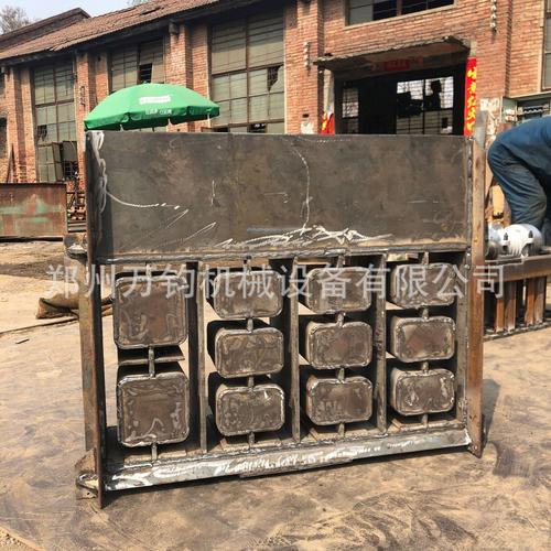 空心水泥免烧砖机模具 植草砖河道护坡砖模具 4-35制砖机配套模具