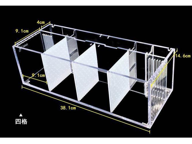 隔离多仓鱼缸摆设排缸桌上免洗斗鱼鱼缸