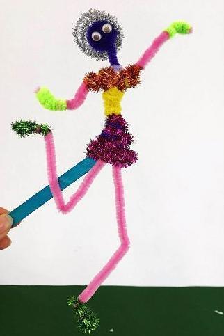 真好玩18个毛根手工作品幼儿园孩子必做孩子聪明创造力强