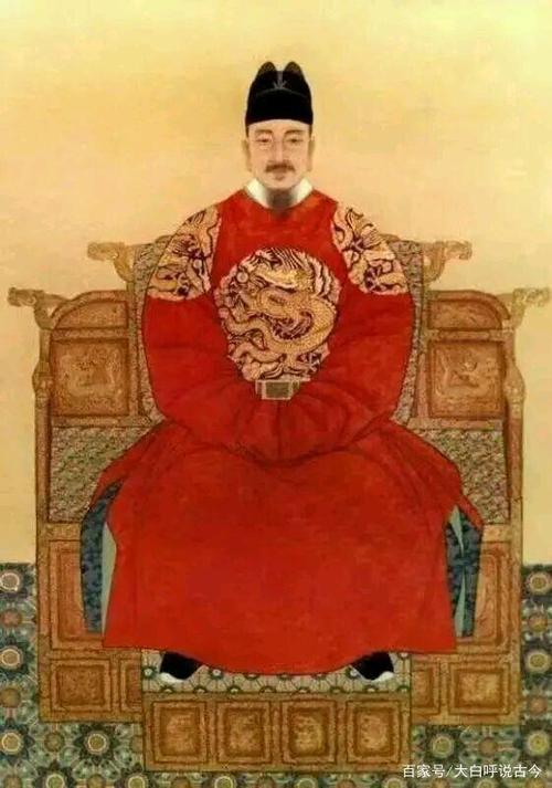 朝鲜世宗李祹朝服画像