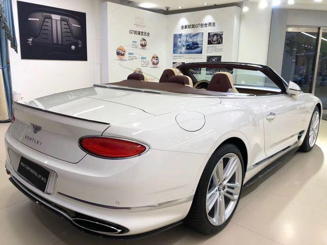 21款宾利欧陆gt白色现车含税最新报价