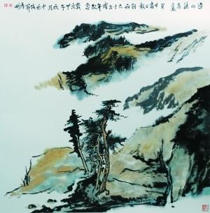 马刚中国画作品