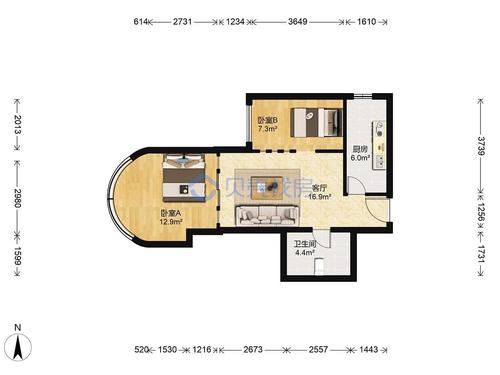 这个户型奇葩吗
