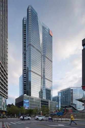 广东惠州佳兆业中心办公楼建筑设计/华森设计