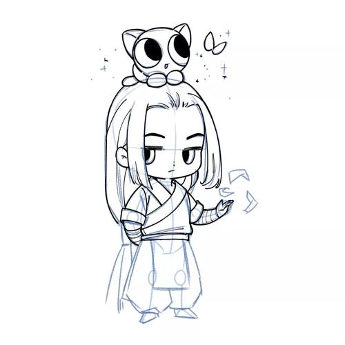 q版漫画小教程 | 罗小黑和无限,超级萌,快进来看看