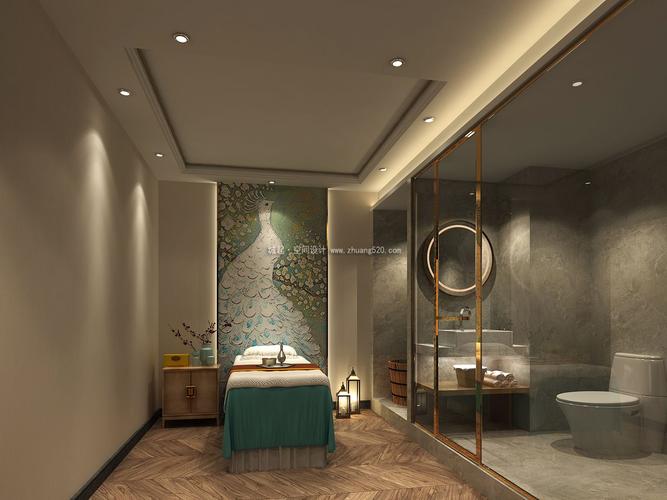 美容spa会所设计装修效果图-城起装修效果图