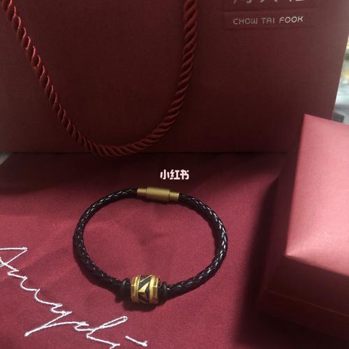 周大福男款转运珠手链_手链_转运珠_周大福怎么样_生日礼物_送男朋友