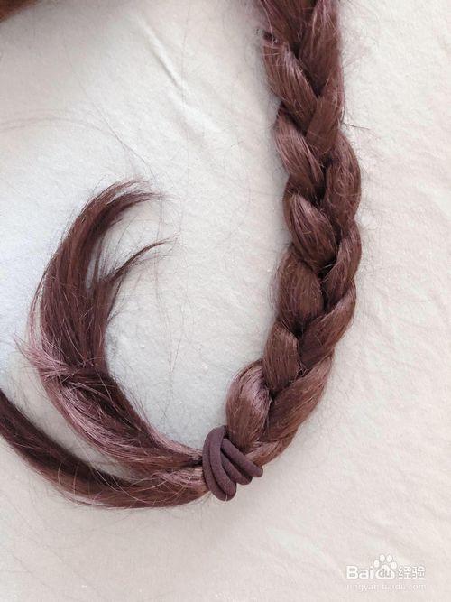 两股辫的编法图解视频