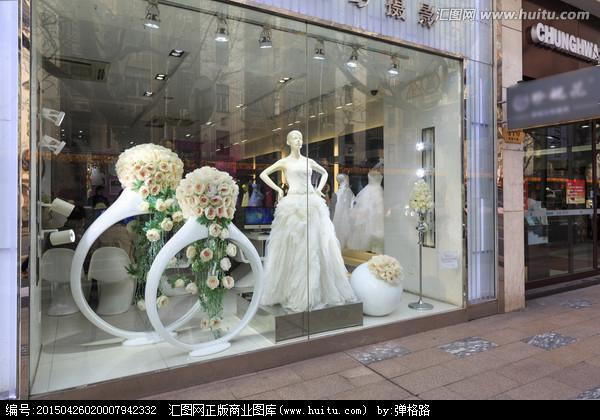 婚纱橱窗