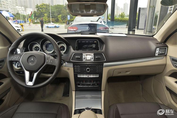 【奔驰e级(进口)2014款e260 coupe 敞篷版 内饰全景正