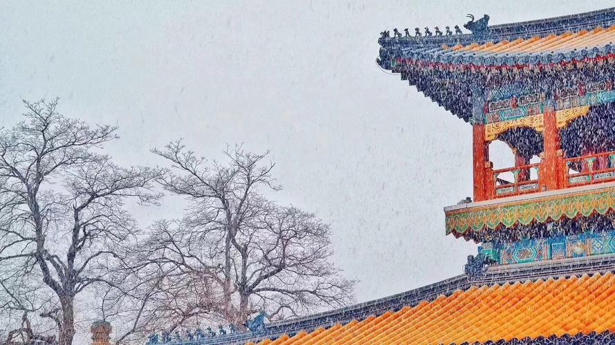 故宫雪景唯美写真
