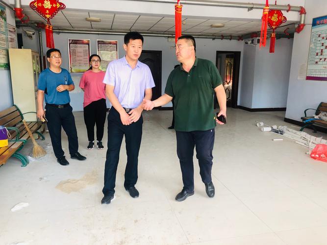 张恩传实地调研车王镇敬老院升级改造工作