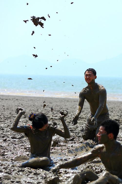 【浙江】夏季蛇蟠岛滑泥乐翻天