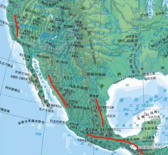 世界地理第35篇美洲16条山脉