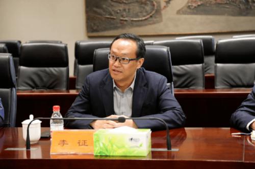 信阳市委常委副市长李征一行调研中电光谷