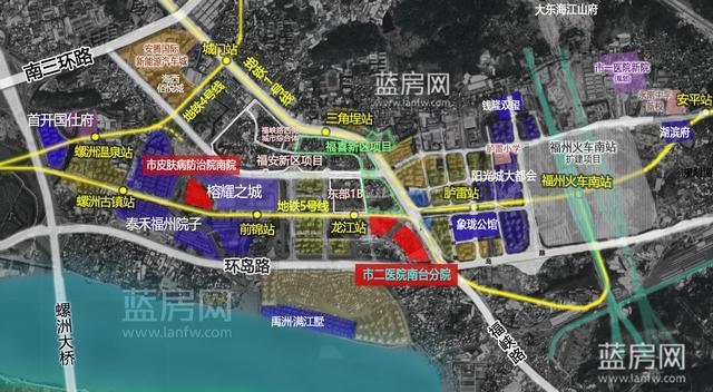 福州新启动5个医疗配套项目布局三江口螺洲