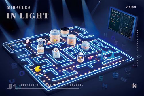 苏泊尔 吃豆人in lihght 家电海报