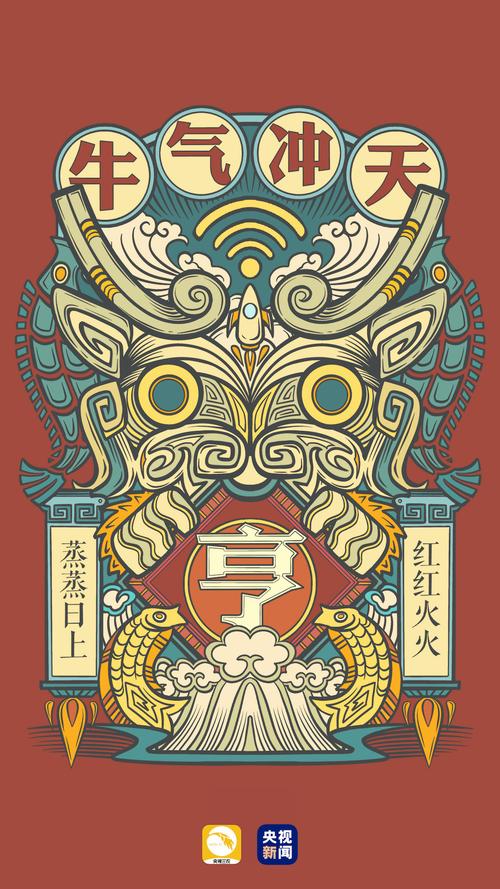 又简单又好看的年画牛年,牛年的画怎么画?
