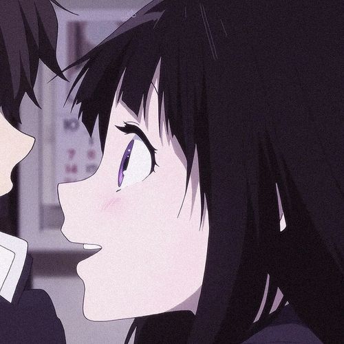 《冰菓》 #动漫头像##情侣头像