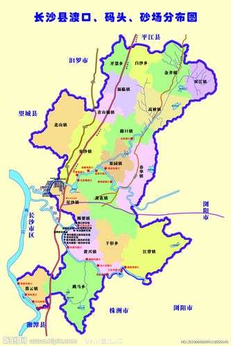长沙县 区域图图片