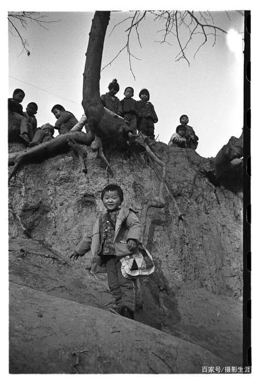 老照片:1995年豫西山区乡村儿童日常生活