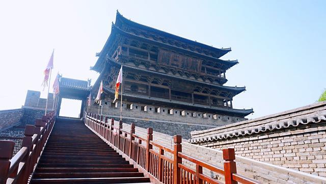 代县边靖楼,威震三关,声闻四达,万里长城第一楼