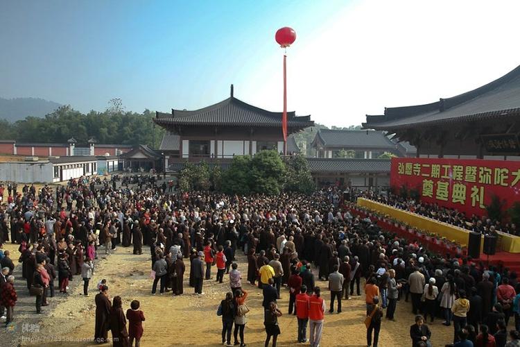 净宗师父在弘愿寺二期工程奠基法会致辞