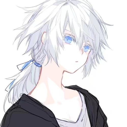 动漫男生头像:和我处对象的原则就是 和我其他对象和平相处