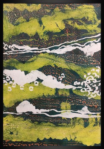 脱胶版画及效果图