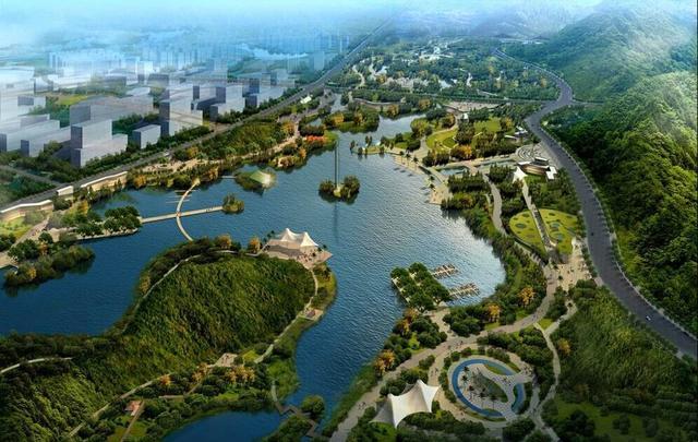 千亿中新知识城规划图