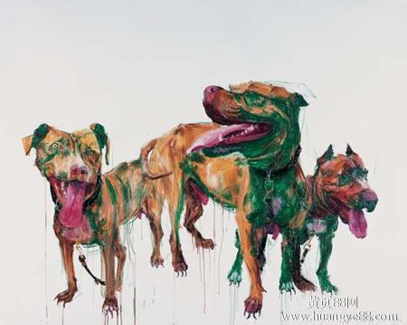 周春芽的绿狗为什么那么值钱?