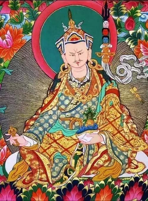 在雅鲁藏布江的河畔,离桑耶不远的松卡尔地方,西藏王赤松德赞与莲华