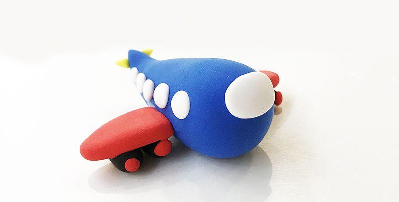 超轻粘土飞机教程