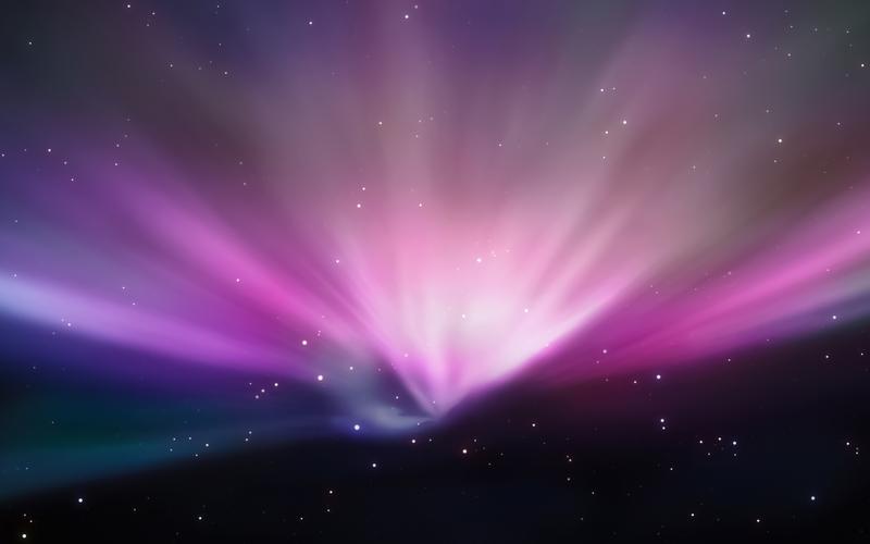 苹果mac 梦幻紫色经典5k桌面壁纸