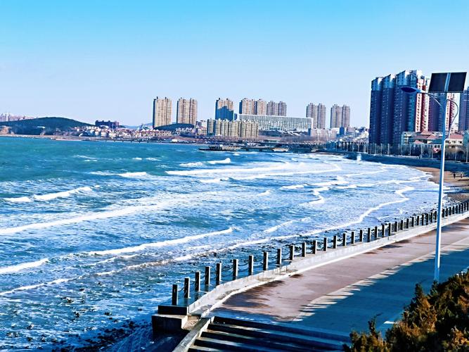 2019年 春节 大连旅顺月亮湾 初一到初三 三天里 那片神奇的大海 借