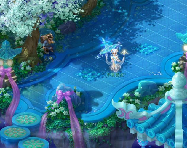 梦幻西游七夕新锦衣羽仙歌,月白染色不染尘埃