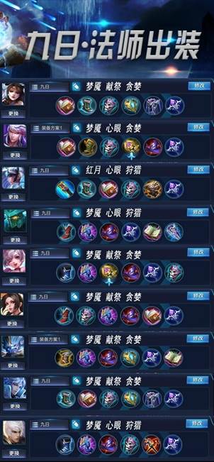 出装上来看首出打野刀以及鞋子,后续出半肉型装备来弥补后期脆皮容易