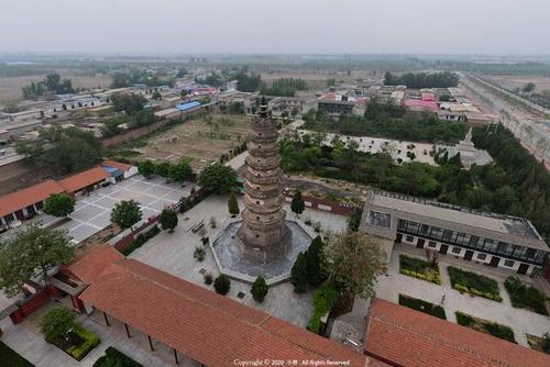 航拍国家宝藏-河北南宫普彤塔