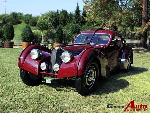 【1936年布加迪type 57sc atlantic coupe】type 57拥有着非常修长的