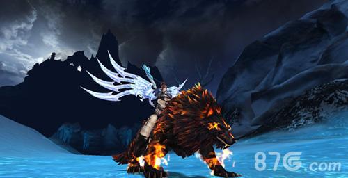 烈焰魔狼,50级以上世界boss均可掉落烈焰魔狼魂石 来自地狱带着怒火的