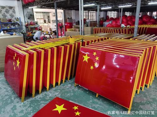 2021年led发光吸塑国旗党旗灯箱生产制作工艺流程详细