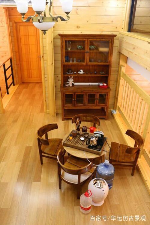 木别墅内部效果